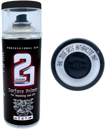 Colle21 PRIMER SPRAY GREY MAT Model Making, Primer Spray Grey Mat for DIY and Hobby