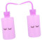 BESTYASH 2 Stück Wimpernreinigungsflasche Flasche Abspülen Squeeze-flaschen Waschmaschine Waschen Flasche Abgeben Quetschen Flaschen Mit Wimpernshampoo Violett Sport