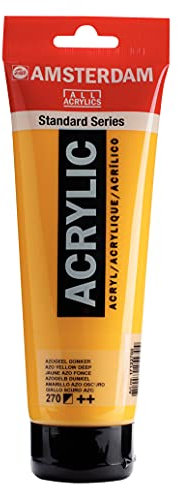 Amsterdam Standard Series Acrylique Tube 250 ml Jaune Azo Foncé 270 (17122700)