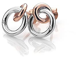 Hot Diamonds Sterling Eternity Interlocking Stud Earrings