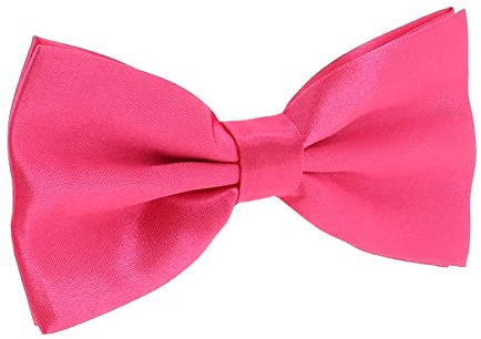 cravateSlim Noeud Papillon Rose fushia - Noeud Papillon Homme Couleur Uni - Accessoire Chemise et Costume - Mariage, Cérémonie