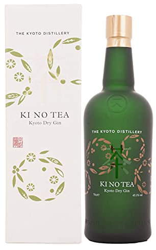Kinobi Ki No Tea Kyoto Dry Gin mit Geschenkverpackung (1 x 0.7 l)