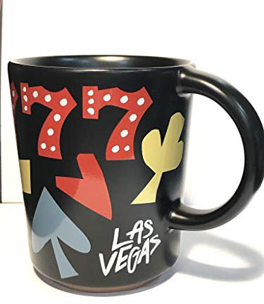 Starbucks Las Vegas Lucky 7 schwarze Tasse 340 ml