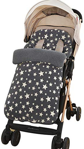 Baby Fußsack Kinderwagen Buggy Winter Einschlagdecke Babydecke Kuschelsack Babyschale Winterfußsack Verdickt Kinderwagenschale Fußwärmer Warm Wickelsack für Neugeborenes Baby Erstausstattung