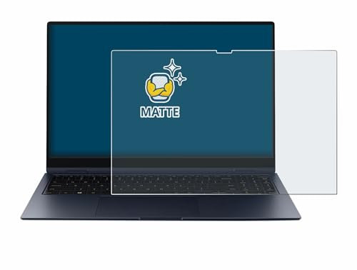 BROTECT Entspiegelungs-Schutzfolie für Samsung Galaxy Book Pro 360 15 Matte Displayschutz-Folie, Anti-Reflex, Anti-Fingerprint
