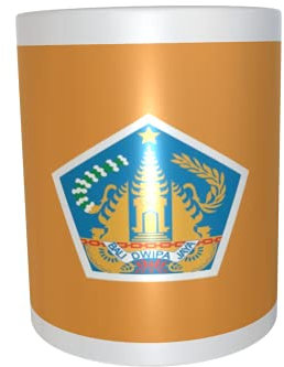 U24 Tasse Kaffeebecher Mug Cup Flagge Bali