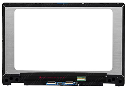 L51119-001 14 reemplazo de pantalla para HP Pavilion x360 14-DH serie 14-dh2051wm 14m-dh0001dx 14m-dh0001dx 14m-dh0003dx pantalla LCD táctil digitalizador Asamblea bisel con placa FHD