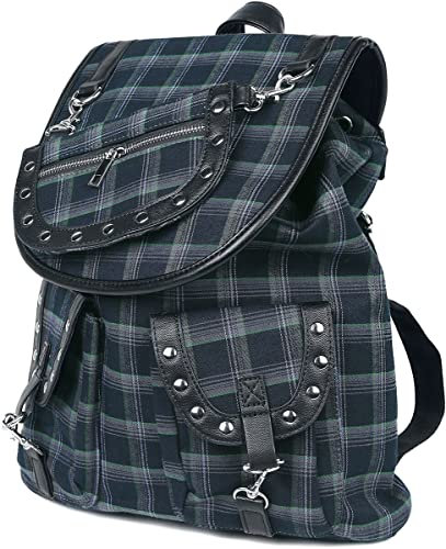 Banned Alternative Yami Frauen Rucksack grau Polyester, Polyvinylchlorid Gothic, Rockwear