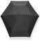 SENZ ° Mikro-Faltbare Storm Umbrella Pure Black, Pure Black, Medium, Pure Black, Medium, Minimalistisch