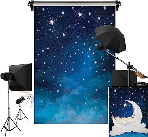 Abend Blauer Himmel Fotografie Hintergrund Stern Banner Sternennacht Poster Himmel Hintergrund Fotostudio Requisiten 300x200