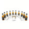 Mini Botellas de Licor Con Todo Lo Necesario Para Que Las Personalices Tu | Kit Completo (JACK DANIELS, 10 BOTELLITAS)