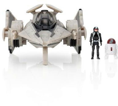 Star Wars Micro Galaxy Squadron SWJ0159 – Shadow V-Wing, véhicule avec Figurine de 12,5 cm