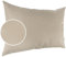 Kissenbezug Kunstleder Dekokissen Sofakissen Leder-Kissenbezüge Kissenhülle Kissen KUMO Beige 30x50cm ohne Füllung
