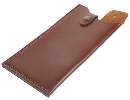 COLLBATH Synthetic Leather Cutter Sleeve Sturdy Kitchen Knife Protector for Butcher Cleavers, for-The-go Storage