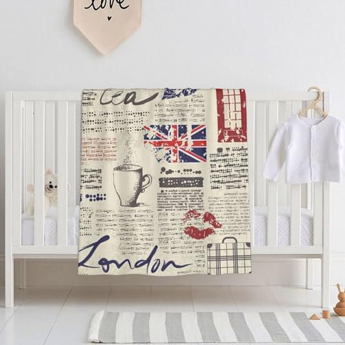 Decken, Union Jack, Britische Flagge Kuscheldecke Anti-Verfärben Sofadecke Warme Wohndecke Für Bett Geburtstag Camping S