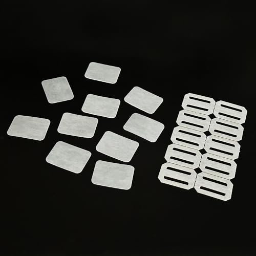 URIMPAVIDO 20PCS RC Plane Hinge Folding Leaf Paper Hinges Model Aileron Tail Wing Connector for RC Airplane Aircraft Qulicopter DIY Model Plane Fix Wing Parts (Shape 2)
