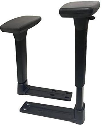 Racing Gaming Stuhl Armlehne Ersatzteile - 2D/3D/4D verstellbar, 4-Loch-Design, Paar, ergonomischer Komfort, kompatibel mit den meisten Stühlen, verbessern das Spielerlebnis