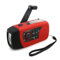Aufziehbare Funk-Taschenlampe, solarbetrieben, Batterie, Taschenlampe, Notfall-Radio für Haushalt und Outdoor, Camping, Wandern