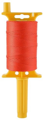 Kdouehg Maurerschnur mit Maurerschnur Nachfüllbarer Schnurhalter Geflochtene Nylon-Schnur