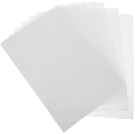 Operitacx 20pcs Hot Melt Adhesive Film Double Sided Ironing Hot Adhesive for Sewing Iron Tape Fusible Interfacing Lightweight Fabric Glue Sheet