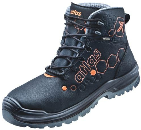 Atlas XT 520 GTX S3 Sicherheitsschuh, Herren, Bau & Outdoor, Wasserdicht, Durchtrittsicher, Weite 10