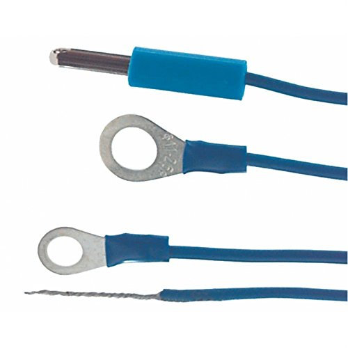 Erdanschlusskabel blau Öse/abisoliert Weidezaun Zubehör Kabel