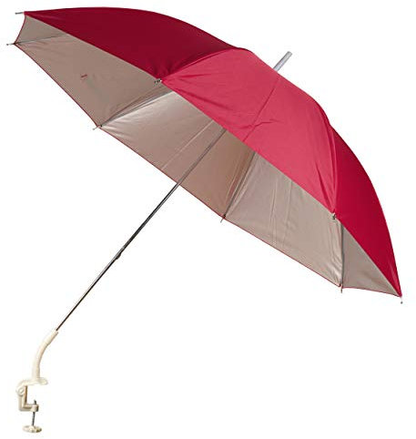 Parasol acoplable ProBeach para silla de exterior, Dark Pink