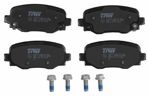 TRW GDB2116 Brake Pad Set of 4 Compatible for Fiat 500X (334_) 2014 - Rear Axle and Other Vehicles