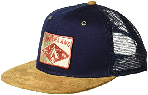 Timberland Herren Trucker Baseball Cap, Maritime Blue, Einheitsgröße