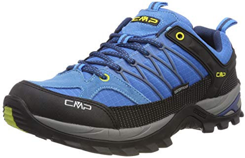 CMP Herren Rigel Low Shoe WP Trekking-& Wanderhalbschuhe, Indigo Marine, 42 EU
