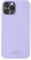 holdit Silikonhülle iPhone 12/12 Pro (6,1”) - 0,8mm Ultra dünn Handyhülle Silikon - Trendy Slim Silicone case mit Voller Schutz (erhöhte Kante für Kameraschutz) - Lavender