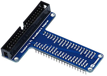 sb Raspberry Pi Breadboard Adapter with Cable Raspberry Pi Breadboard Adaptor support all variants of Raspberry Pi Model Zero, A+, B+, Pi 2, Pi 3 & Pi 4.