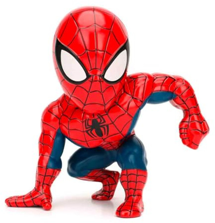 Jada Toys Marvel Figure 6 Spider-Man Rot/Schwarz One Size