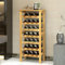 Dripex Botellero Vino para 27 Botellas de 750ml y 1L, 7 Niveles, Botellero de Exhibición Vertical, Ideal para Cocina, Bar, Salón, Comedor, Bodegay Sótano, 47 x 29 x 102 cm