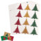120 Stück Geschenkanhänger Weihnachten, Aufkleber Weihnachten Etiketten Selbstklebend Weihnachtssticker, Aufkleber Zum Beschriften Weihnachtsbaum-Etikett Sticker Weihnachten Party Dekoration Umschlag