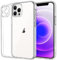 WORLD CONNECTERE Case for iPhone 12 Pro Max, Crystal Clear Basic Case, Shockproof Bumper Cover, Anti-Scratch Clear Back, Phone Cover for iPhone 12 Pro Max Smartphone, Transparent