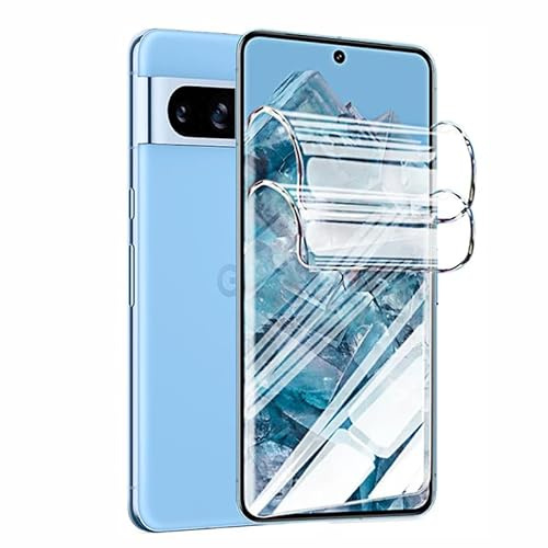 TMahhbid [2 piezas] Película de Hidrogel para Google Pixel 8 Pro (6.7 inch), [HD] Protector de Pantalla de TPU Suave Transparente [NO vidrio templado]