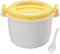 Abbdbd Cuociriso a microonde Mini piroscafo da Viaggio Contenitore di Cibo Pentole Portatili per microonde per Tagliatelle Riso Verdure, 1800ml