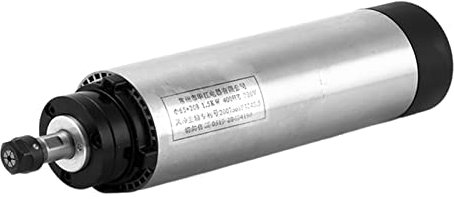 Kits de moteurs de broche CNC 1. 5kw 65mm CNC Spindle 24000RPM Spindle Moteur 220 AC 4 Roulement Air refroidissant la gravure de broche de broche de broche Pour fraiseuse de gravure de routeur CNC