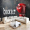 Fototapete Schlafzimmer Sportthema Boxhandschuhe 350x256 cm 3D Druck Vliestapete, Wandtapete Wandbilder, für Wohnzimmer, Kinderzimmer, TV Hintergrund Vlies Tapete