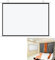 Schermo Proiezione Avvolgibile per Proiettore, Formati 4:3/16:9, 30 Pollici 40 Pollici 50 Pollici 60 Pollici 72 Pollici Schermo di Proiezione Portatile 4K HD, Schermo Proiezione Esterno(4:3,40in)