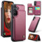 iLovecover Coque pour iPhone XS Max Etui avec [RFID Blocage] Housse en Premium Cuir Pochette Portefeuille Rabat Clapet Case Porte Carte Magnétique Étui pour iPhone XS Max - Rouge