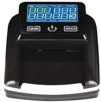Détecteur de faux billets Euro avec batterie rechargeable