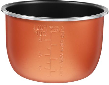 PEPLAYTAL Olla Interior Antiadherente para Olla Arrocera Eléctrica Reemplazo para Cocinar Arroz Guisos Y Porridge Capacidad Moderada Calentamiento Rápido