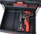 Kos Design Einsatz für das Milwaukee Packout System Säbelsäge und 5,0Ah Akku – Geeignet für 2- und 3-Schubladen Milwaukee Packout Systeme.