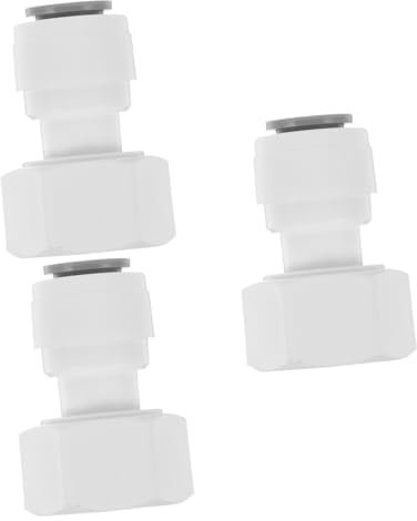 Ciieeo 3 Ensembles Connecteurs De Tuyau Plastique Adaptateurs De Raccords Pour Purificateurs Eau Installation Facile Sécurisée Compatible Tuyauterie Multicouche 10 Pièces * 3