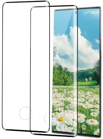 ICESPRING für Panzerglas für Samsung Galaxy Note 10 Plus Schutzfolie, 2 Stück Fingerabdruck-ID Panzerfolie für Samsung Note 10+ Folie, 9H Härte Schutzglas für Galaxy Note 10 Plus Panzer Schutz Glas