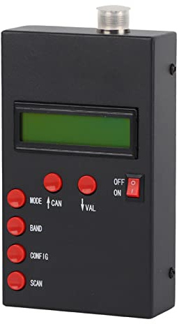 ZJchao 1-60MHz SWR Antenna Analyzer Meter Tester Shortwave SWR Meter Ham Radio Analyzer with 100Hz-100KHz Steps for Ham Radio Hobbyists Professionals