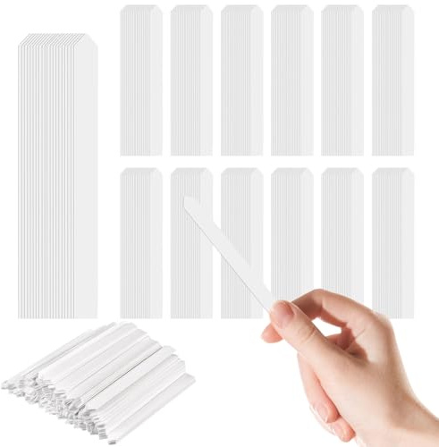 500 Stück Parfüm Teststreifen, 82 x 7 mm Einweg Parfüm Tester Streifen | Weiß Aromatherapie Duft Tester Papier, Streifen Dufttester Papier, für Test Ätherisches Öle, Parfüm, Duft, Aromatherapie