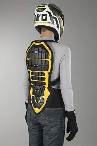 SPIDI Back Warrior Rückenprotektor (Yellow,XL)